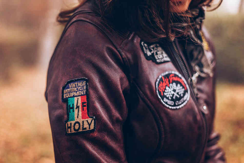 HolyFreedom Zero Ladies Motorcycle Leather Jacket