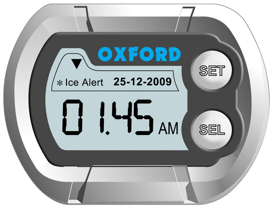 Oxford Deluxe Motorcycle Digital Clock