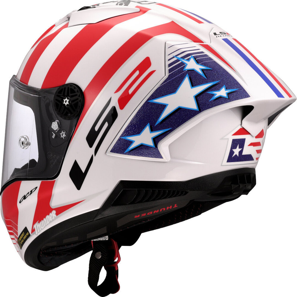 LS2 FF805 Thunder GP Baz Replica Carbon Helmet