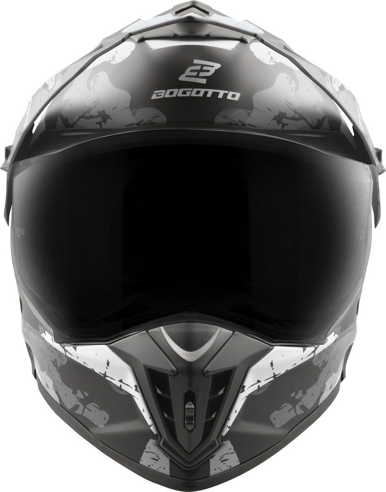 Bogotto FG-601 Sniper Fiberglass Enduro Helmet