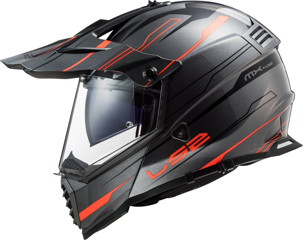LS2 MX436 Pioneer Evo Knight Motocross Helmet