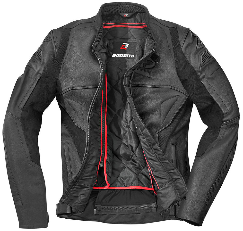 Bogotto Black-X Motorcylce Leather Jacket