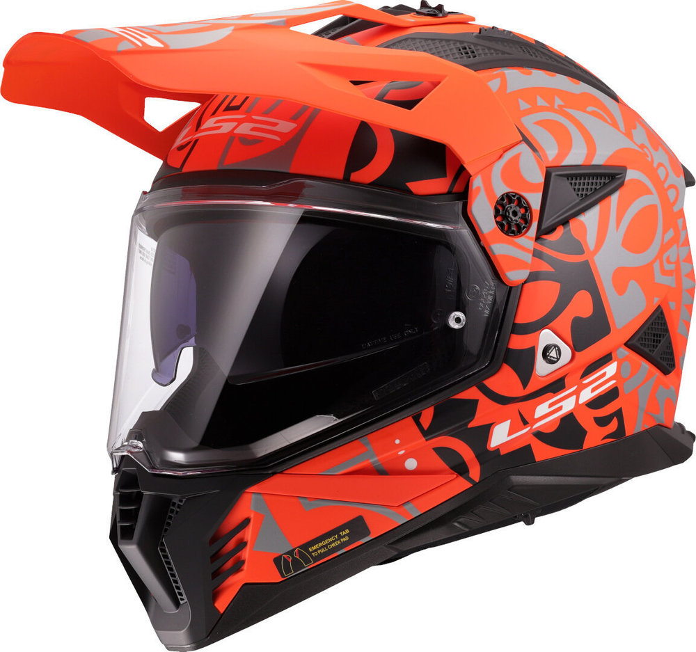 LS2 MX702 Pioneer II Rangi Motocross Helmet