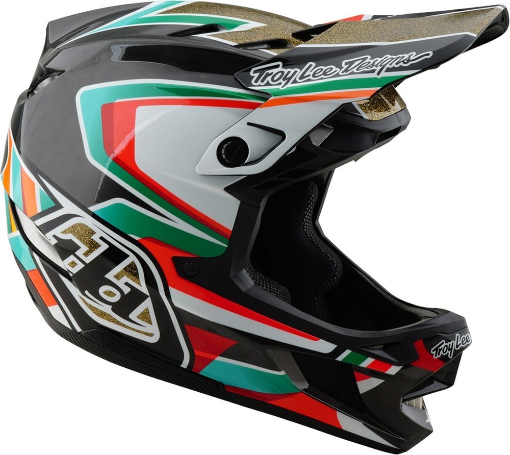 Troy Lee Designs D4 Mips Frames Carbon Downhill Helmet