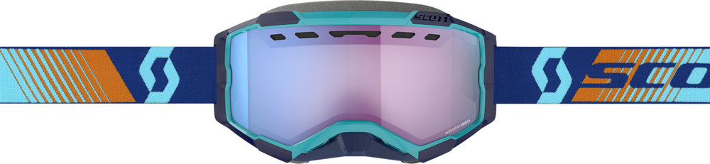 Scott Fury Blue/Orange Snow Goggles