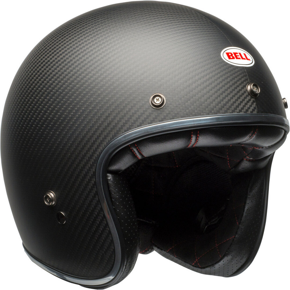 Bell Custom 500 Carbon Solid Jet Helmet