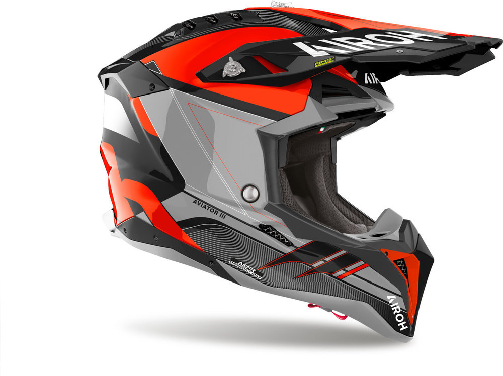 Airoh Aviator 3 Saber Motocross Helmet