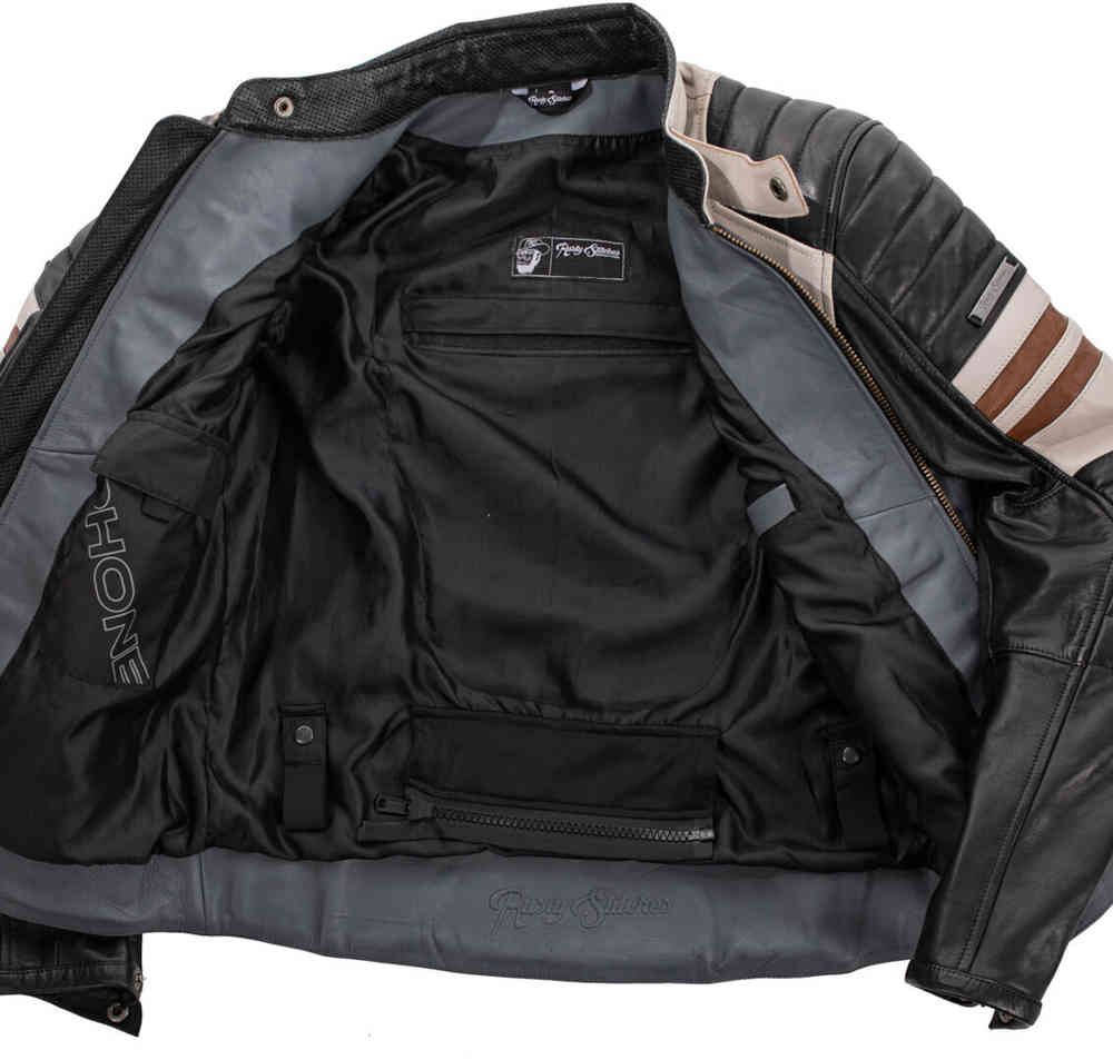 Rusty Stitches Steve Motorcycle Leather Jacket