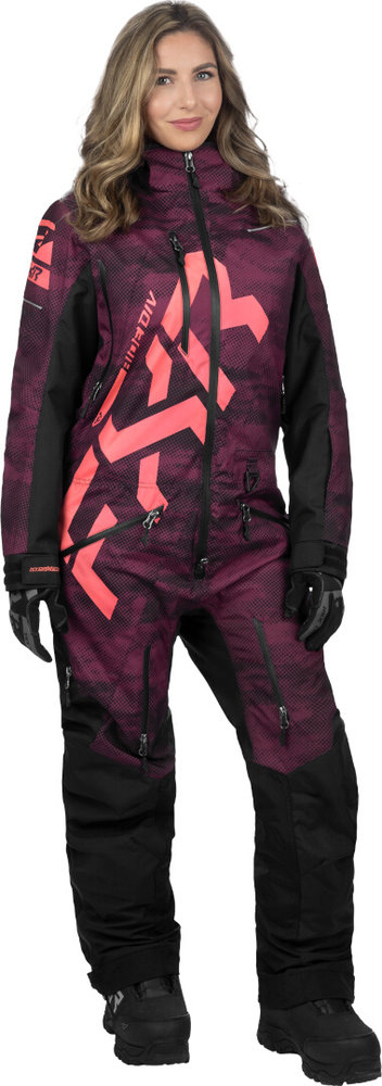 FXR CX Lite Dot Ladies One Piece Snowmobile Suit