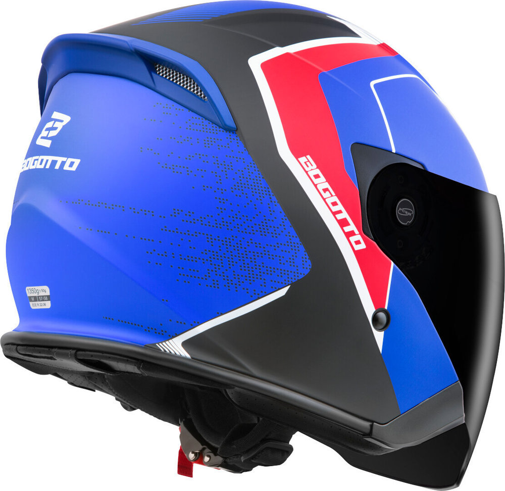 Bogotto H586 BT Illus Bluetooth Jet Helmet