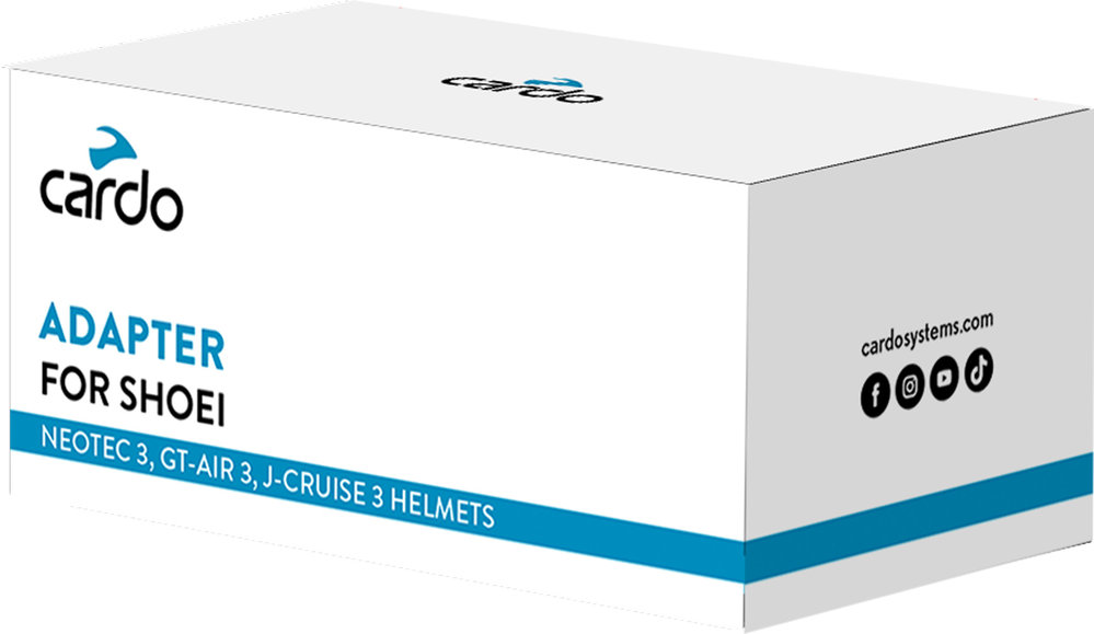 Cardo Packtalk Adapter for Shoei Gen 3 Helmets