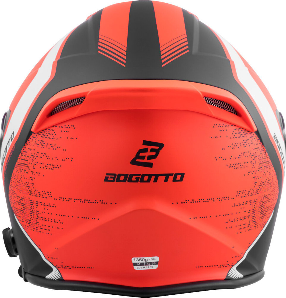 Bogotto H586 BT Illus Bluetooth Jet Helmet