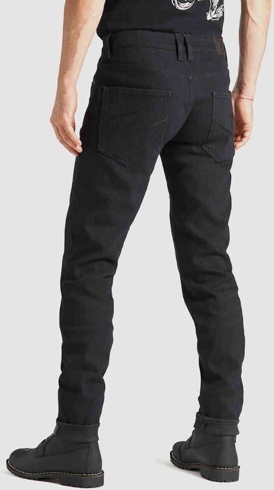 Pando Moto Steel Black 02 Motorcycle Jeans