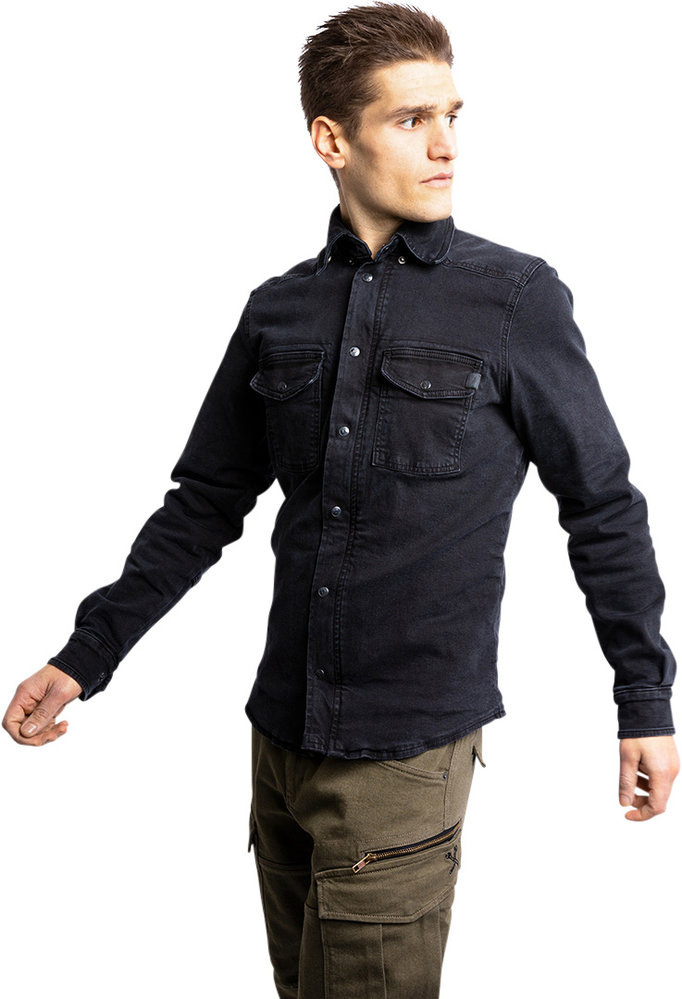 John Doe Motoshirt XTM Denim Motorcycle Shirt