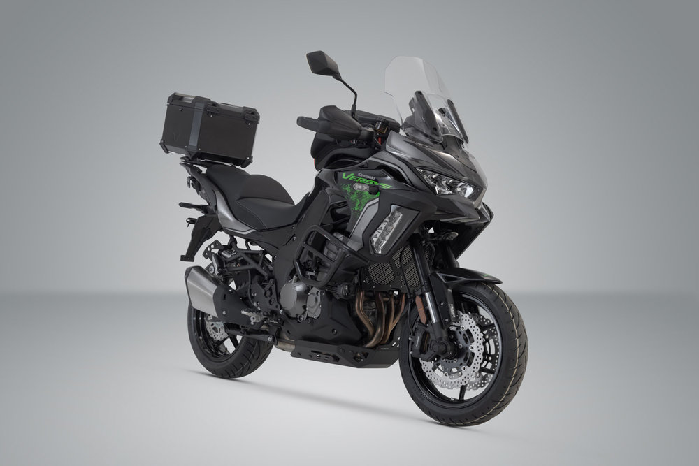 SW-Motech TRAX ADV top case system - Black. Kawasaki Versys 1000 (12-).