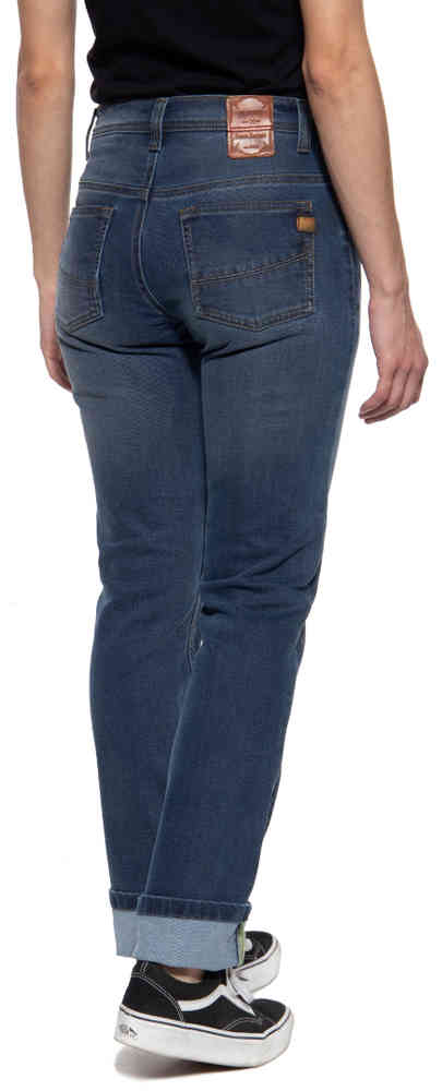 Queen Kerosin Motogear Light Blue Ladies Motorcycle Jeans
