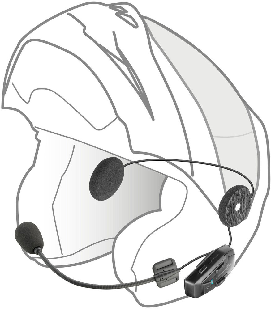 Interphone U-COM 7R Communication System Single Pack