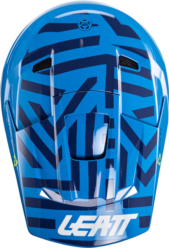 Leatt 2.5 V24 Cyan Motocross Helmet