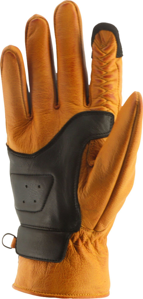 Von Dutch X Helstons Bones perforated Motorcycle Gloves