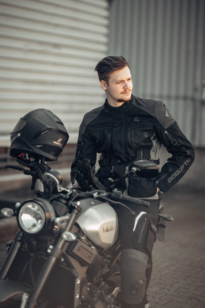 Bogotto Explorer-Z waterproof Motorcycle Leather- / Textile Jacket