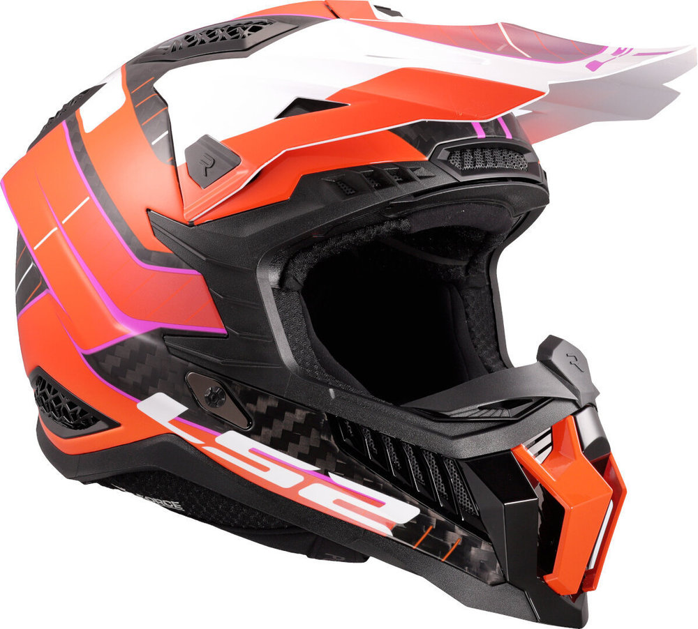 LS2 MX703 X-Force Galuo Carbon Motocross Helmet