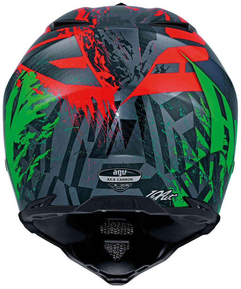 AGV AX-8 Carbon Nohander Motocross Helmet