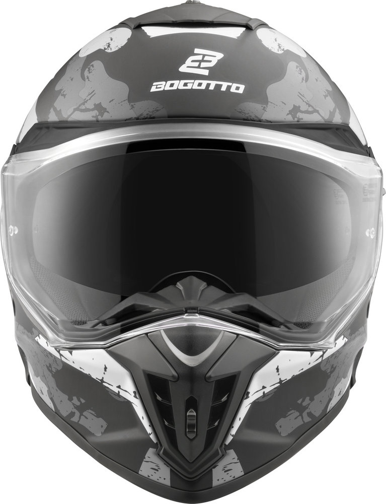 Bogotto FG-601 Sniper Fiberglass Enduro Helmet