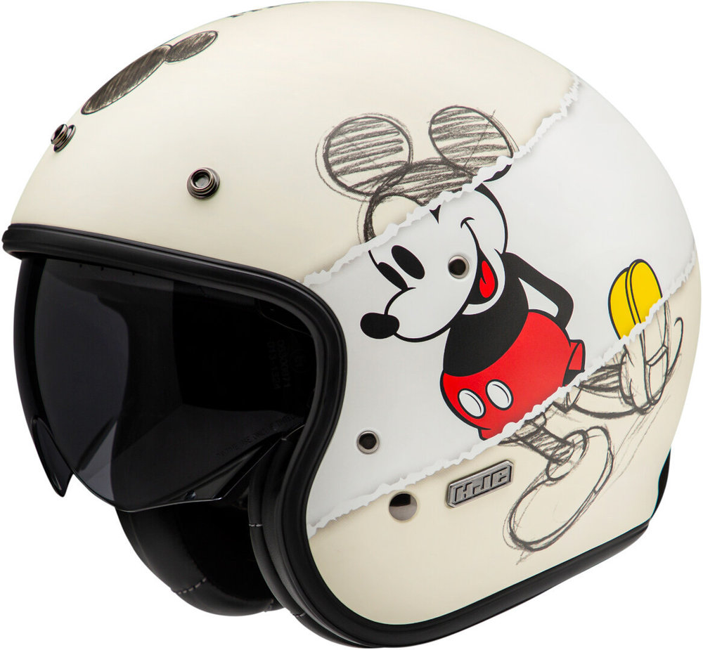 HJC V31 Disney Mickey Sketch Jet helmet