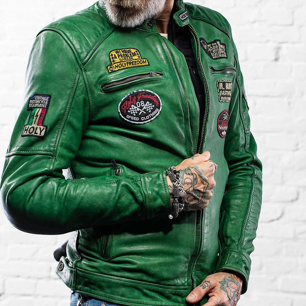 HolyFreedom Zero Evolution Motorcycle Leather Jacket