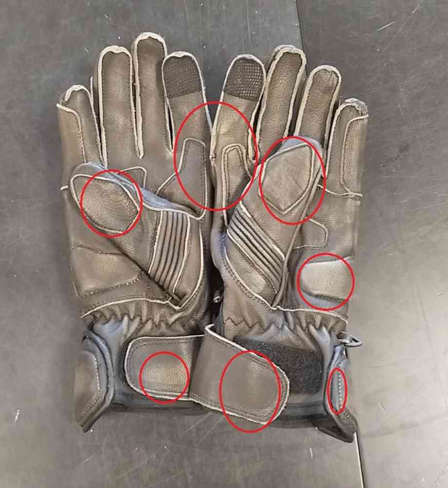 Modeka Steeve motorcycle gloves 2nd choice item