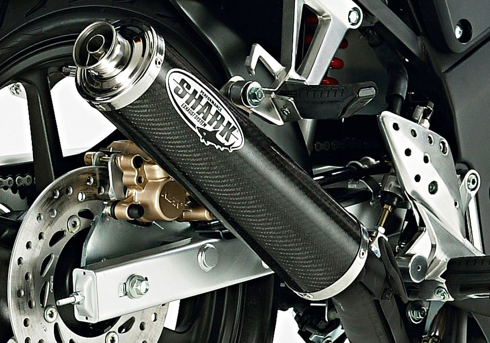 SHARK EXHAUST Street carbon