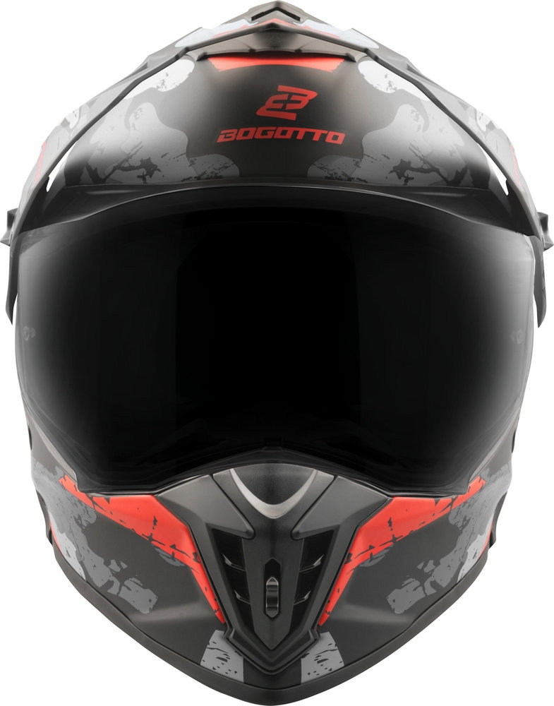 Bogotto FG-601 Sniper Fiberglass Enduro Helmet