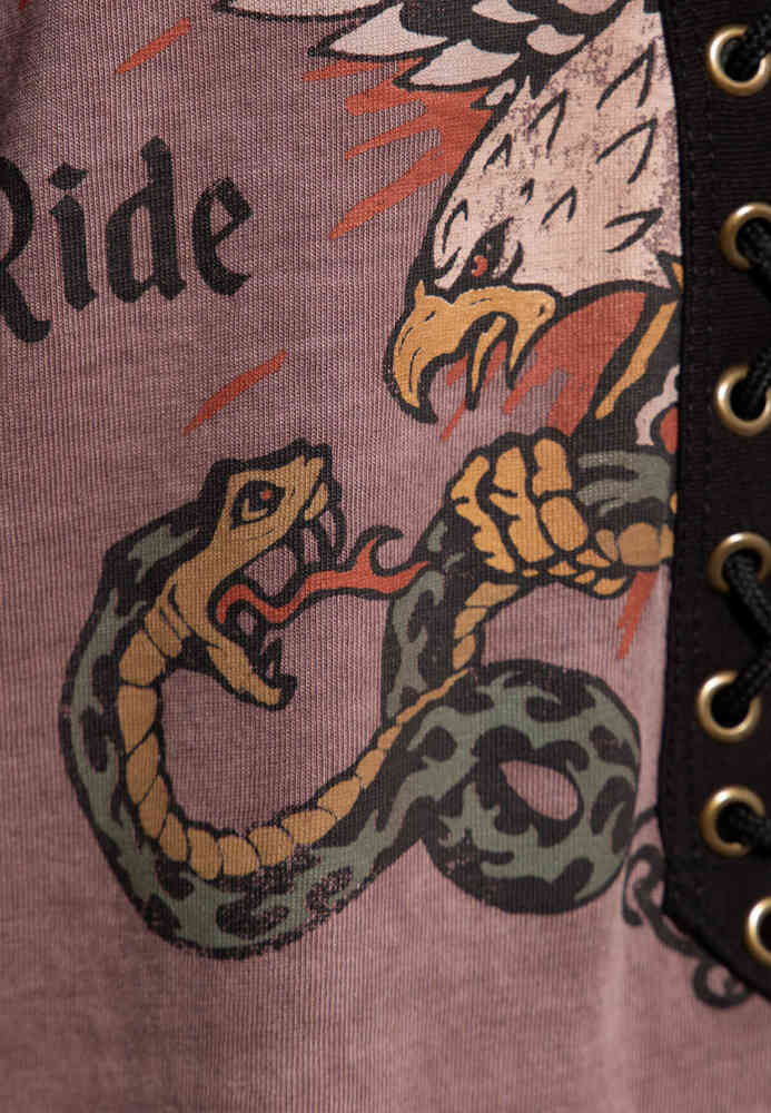 Queen Kerosin Wild Ones Ride Free Ladies Longsleeve