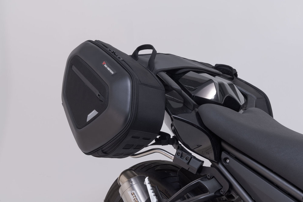 SW-Motech PRO BLAZE saddlebag set - Black. Yamaha FZ1 / FZ1 Fazer / FZ8 / FZ8 Fazer.