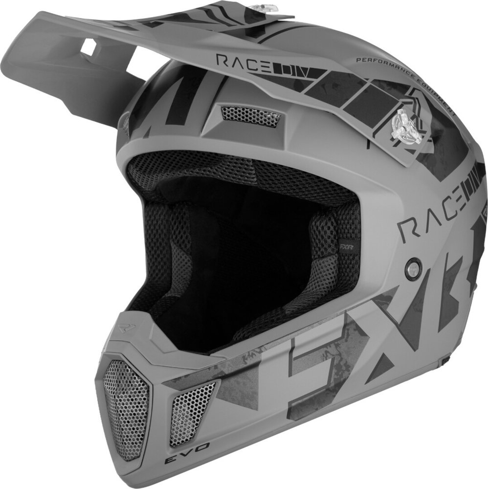 FXR Clutch Stealth Motocross Helmet