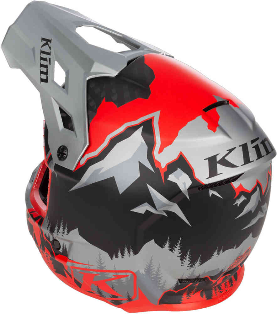 Klim F3 Carbon DNA Snowmobile Helmet
