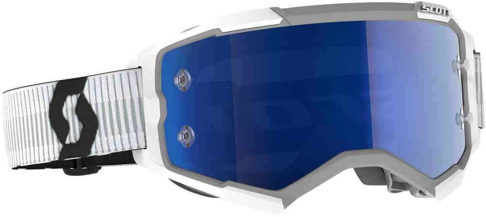 Scott Fury Chrome Motocross Goggles