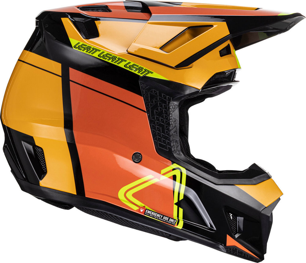 Leatt 7.5 V24 Motocross Helmet with Goggles