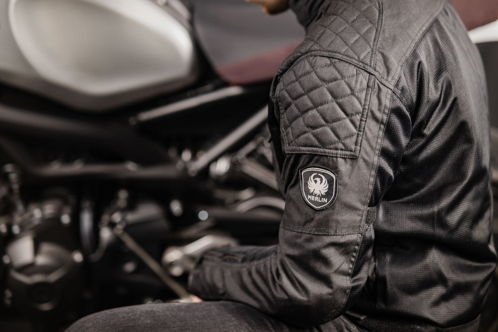 Merlin Shenstone Motorcycle Waxed Jacket