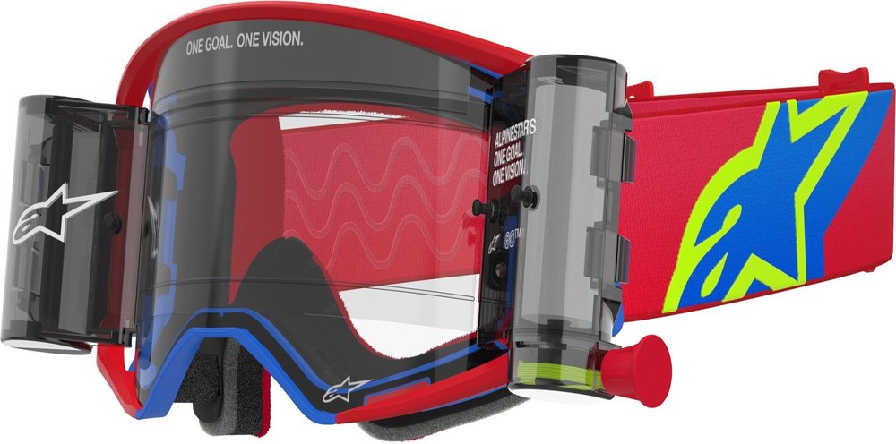 Alpinestars Supertech Corp Roll-Off red Motocross Goggles