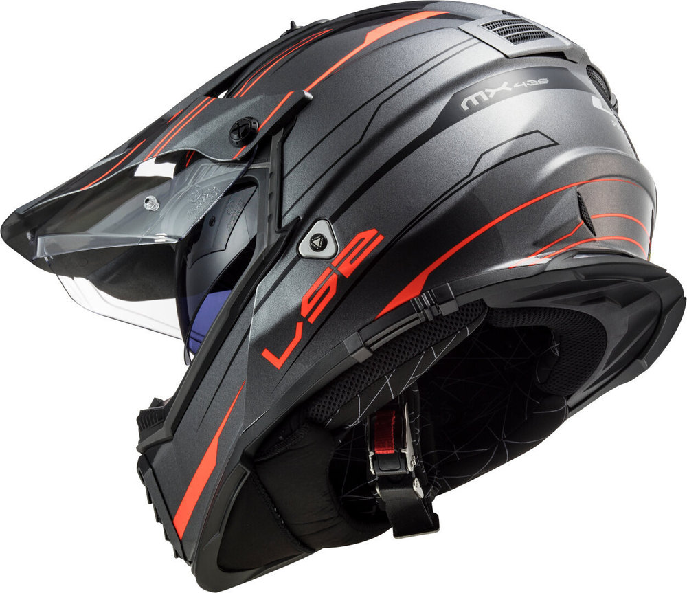 LS2 MX436 Pioneer Evo Knight Motocross Helmet