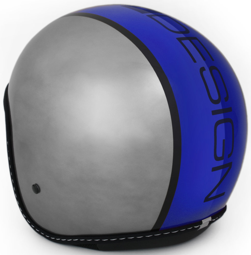 MOMO Blade Glossy Blue Jet Helmet