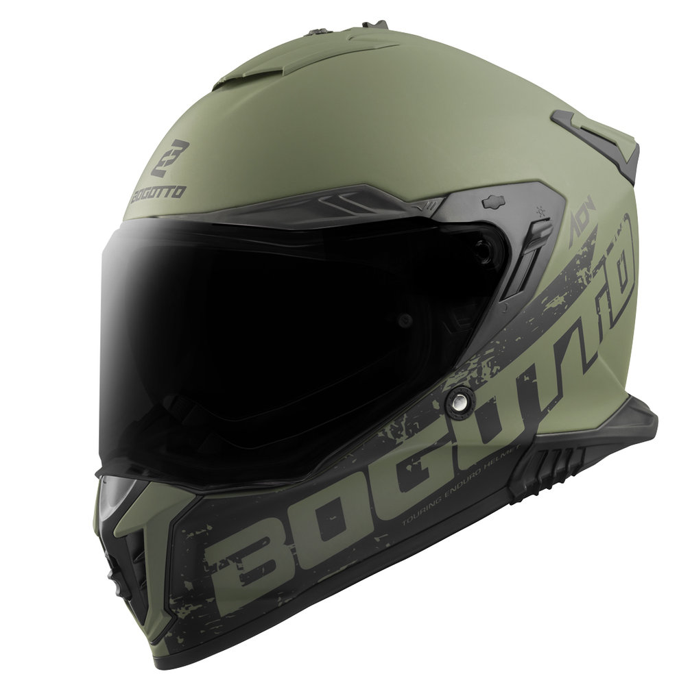 Bogotto FG-601 Duo Fiberglass Enduro Helmet