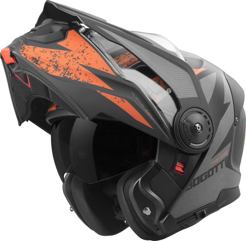 Bogotto FG-102 Safari Fiberglass Enduro Helmet
