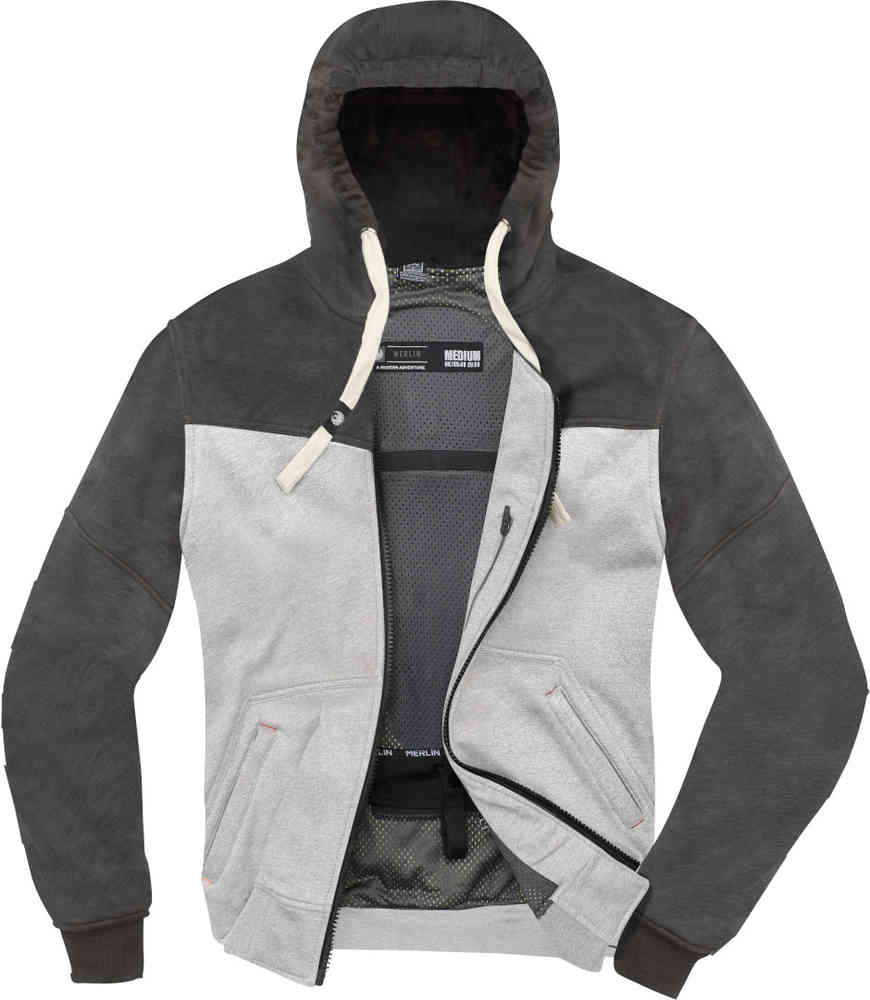 Merlin Hurley Motorcycle Zip Hoodie Jacket