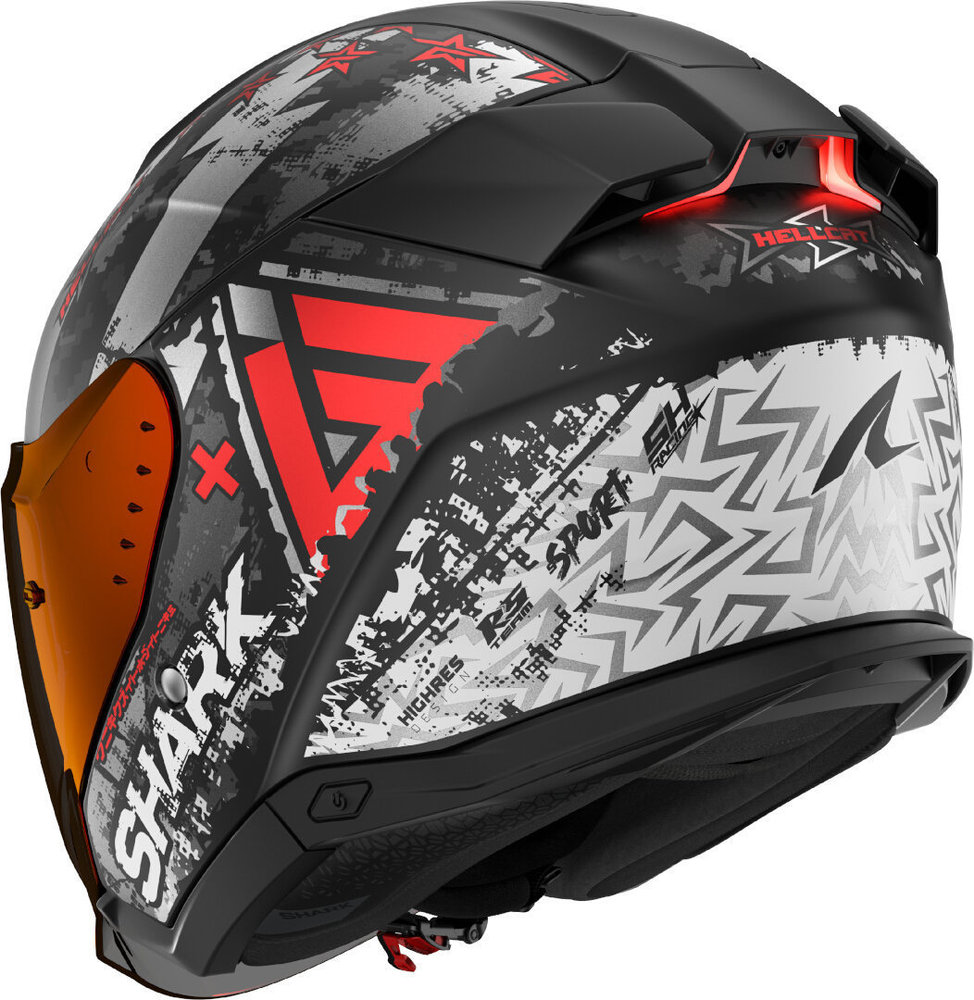 Shark Skwal i3 Jet Hellcat Jet Helmet