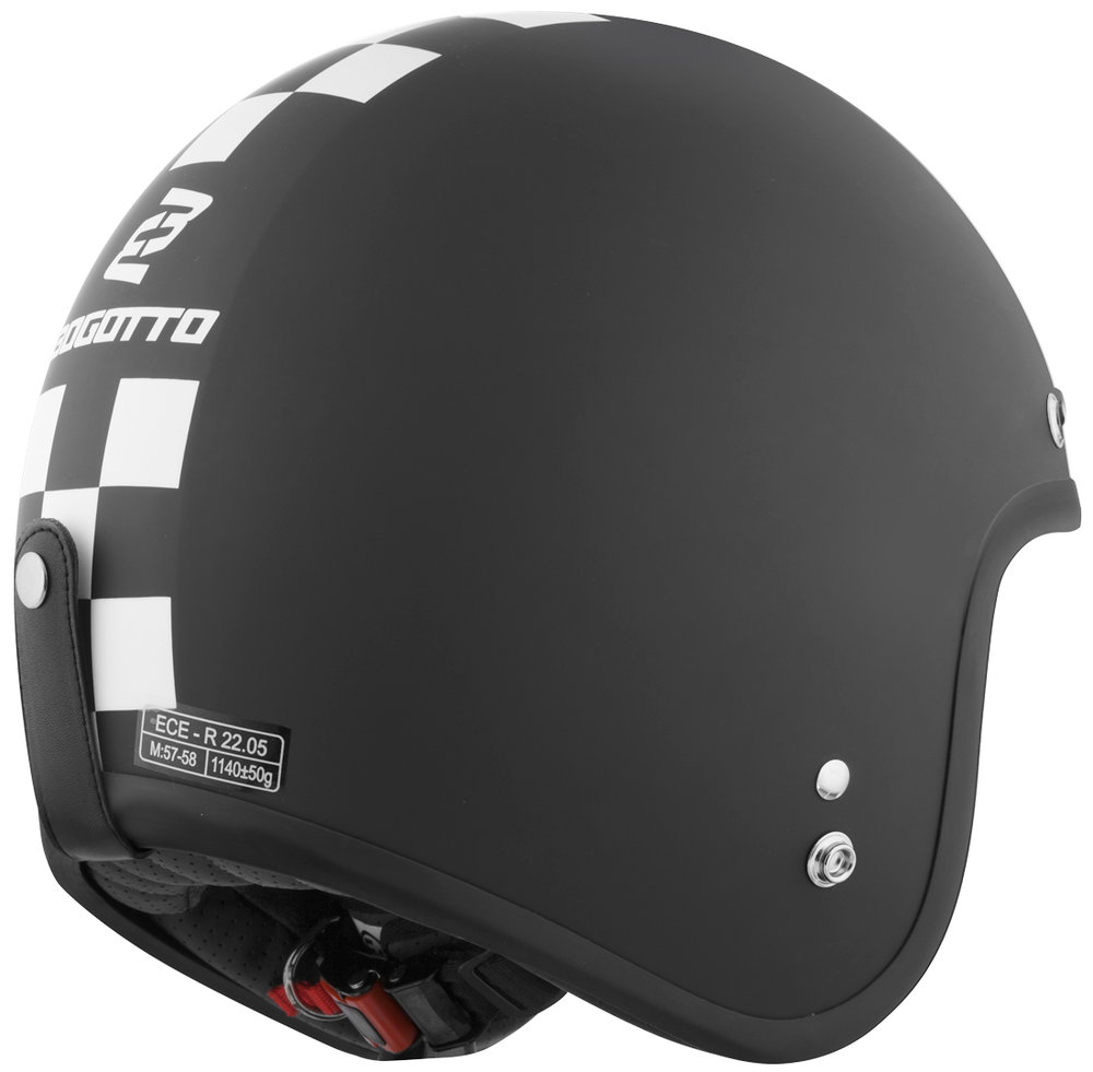 Bogotto V541 Scacco Jet Helmet