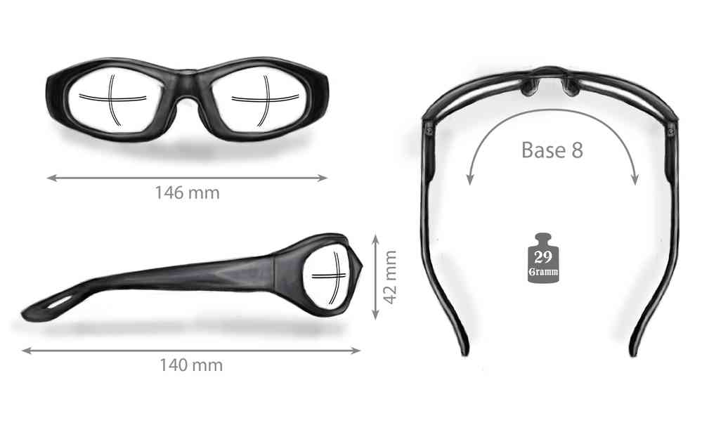 Helly Bikereyes Black Angel Sunglasses