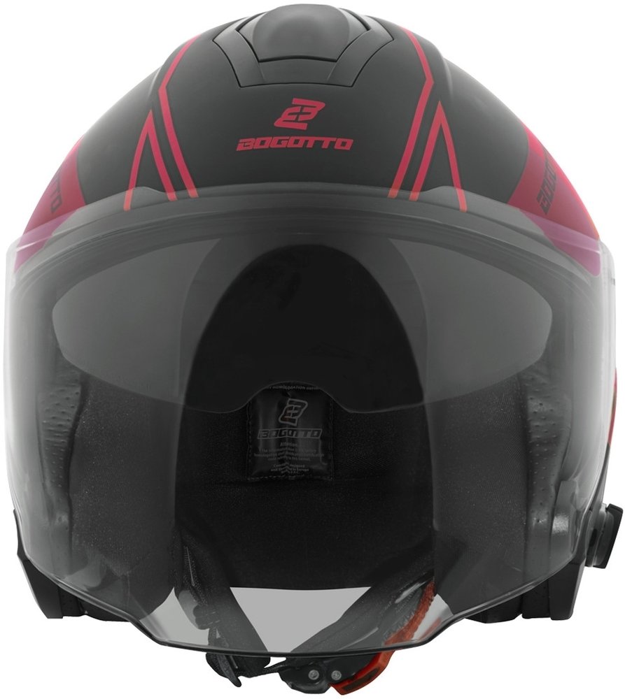 Bogotto V586 Detri BT Bluetooth Jet Helmet