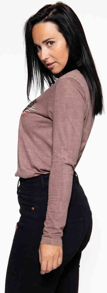 Queen Kerosin Wild Ones Ride Free Ladies Longsleeve